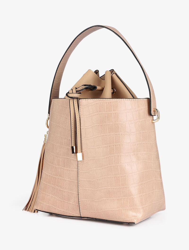 Sac seau Petra - Beige - 2