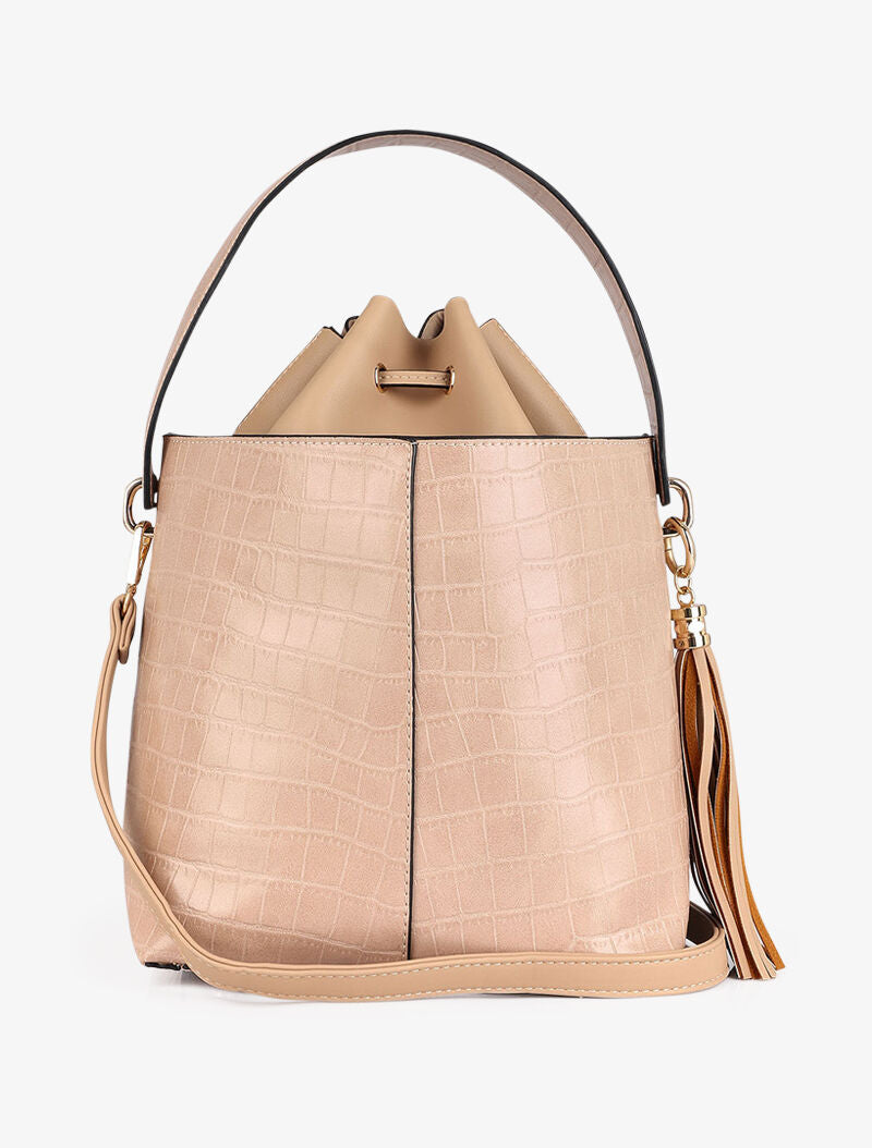 Sac seau Petra - Beige - 3