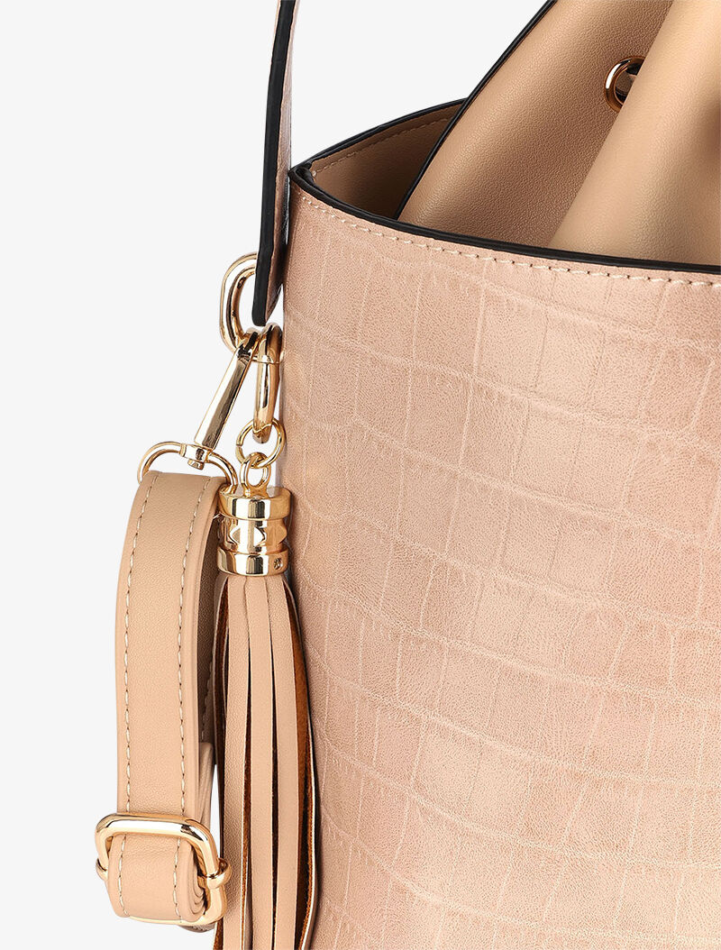 Sac seau Petra - Beige - 4