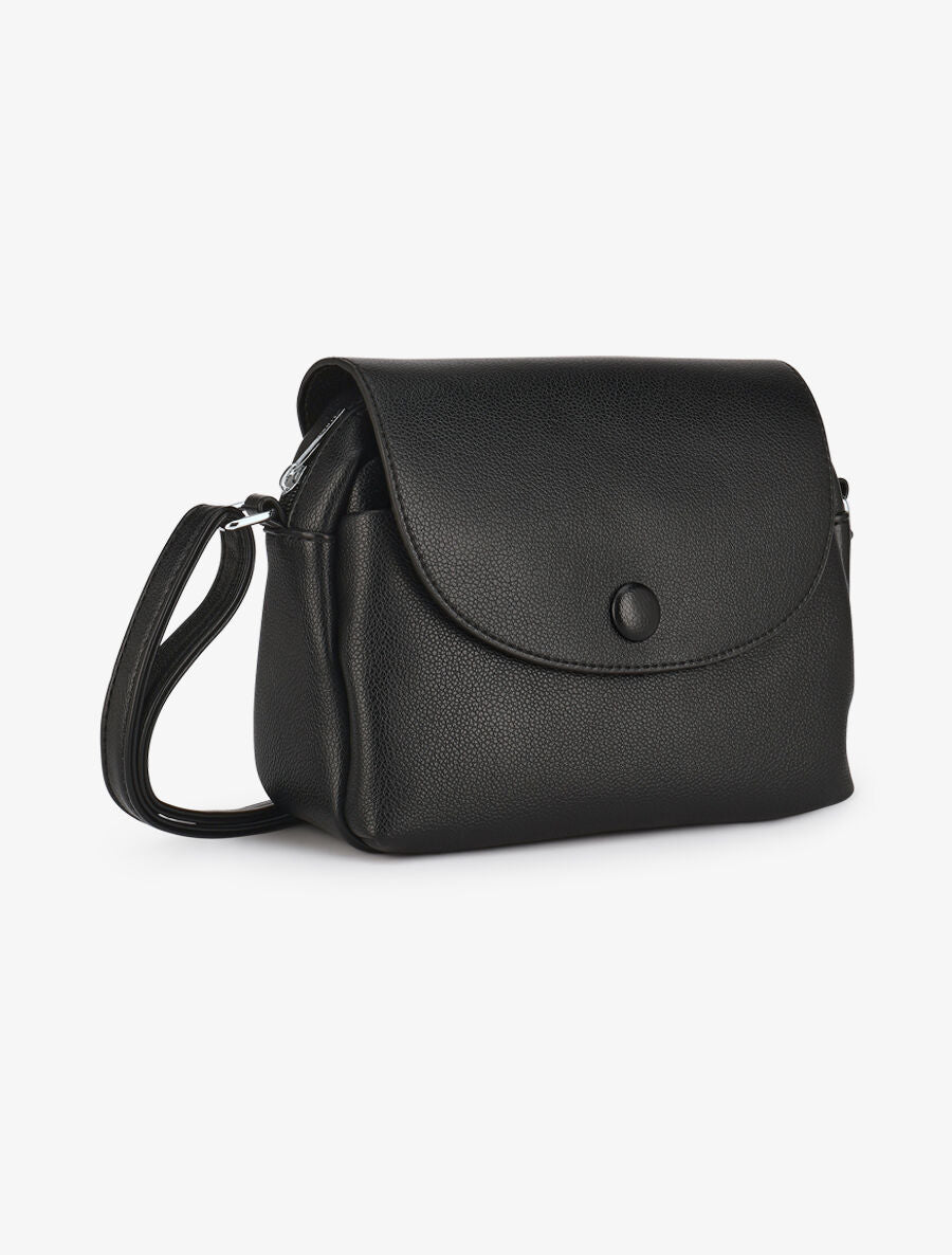 Sac besace Laura - Noir - 3