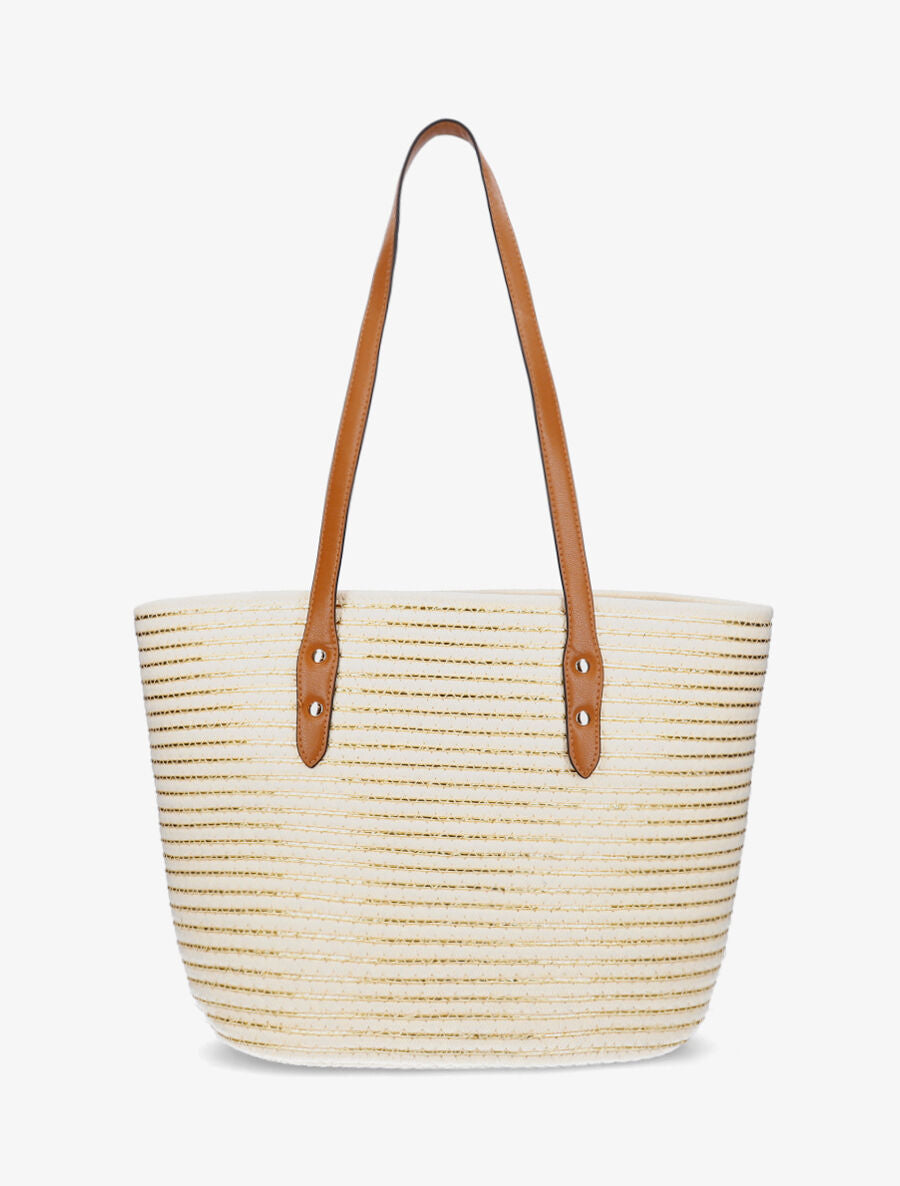 Sac cabas Eugénie - Beige - 1