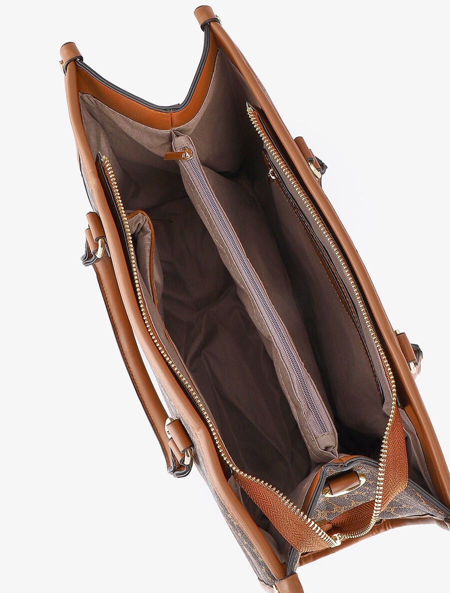 Sac cabas Ivy - Marron - 4