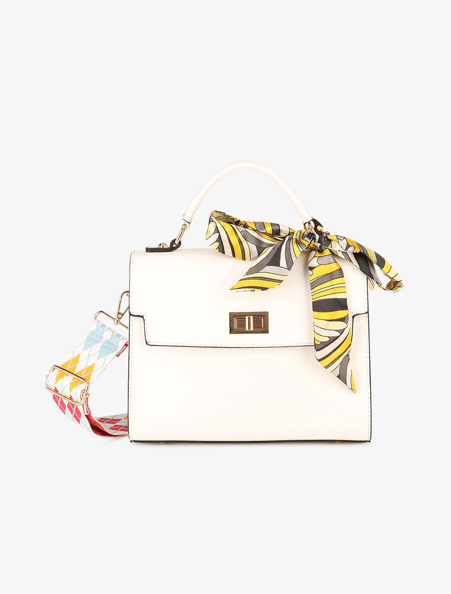 Sac besace Hillary - Blanc - 4