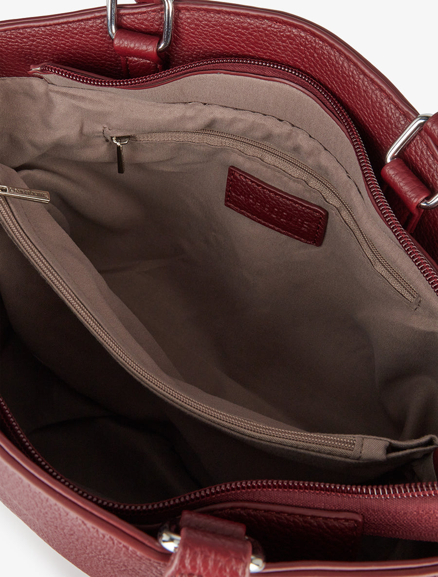 Sac à main Amara - Lie de vin - 4