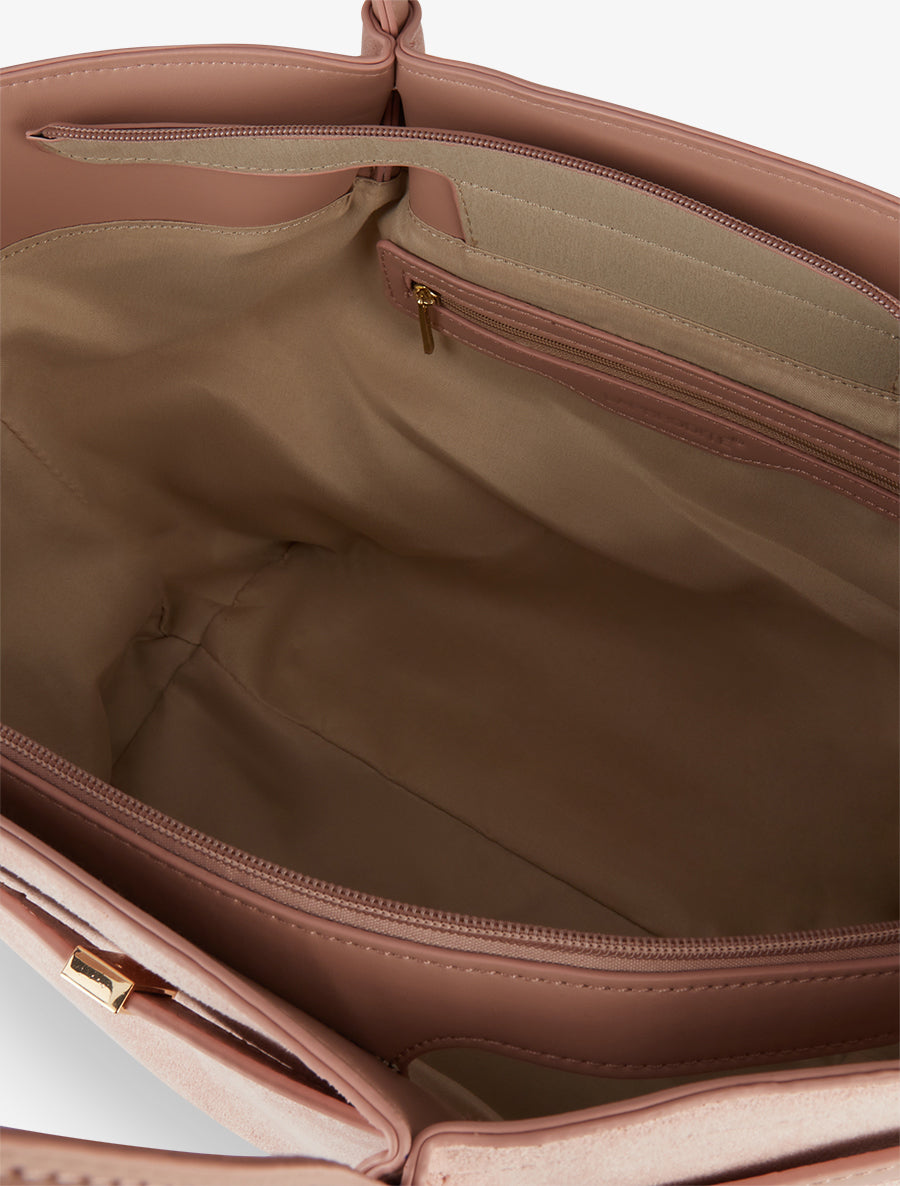 Sac cabas Annelise - Rose - 4