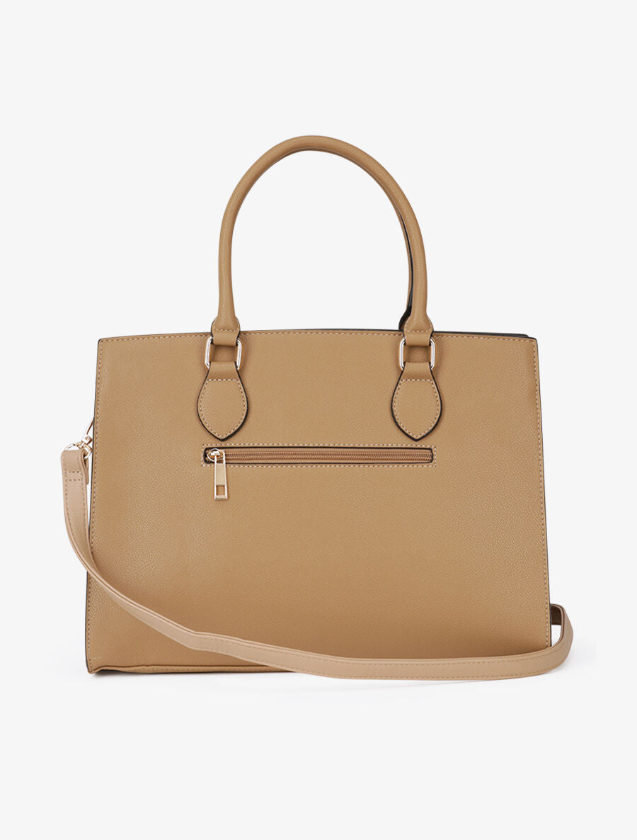 Sac cabas Caroline - Taupe - 3