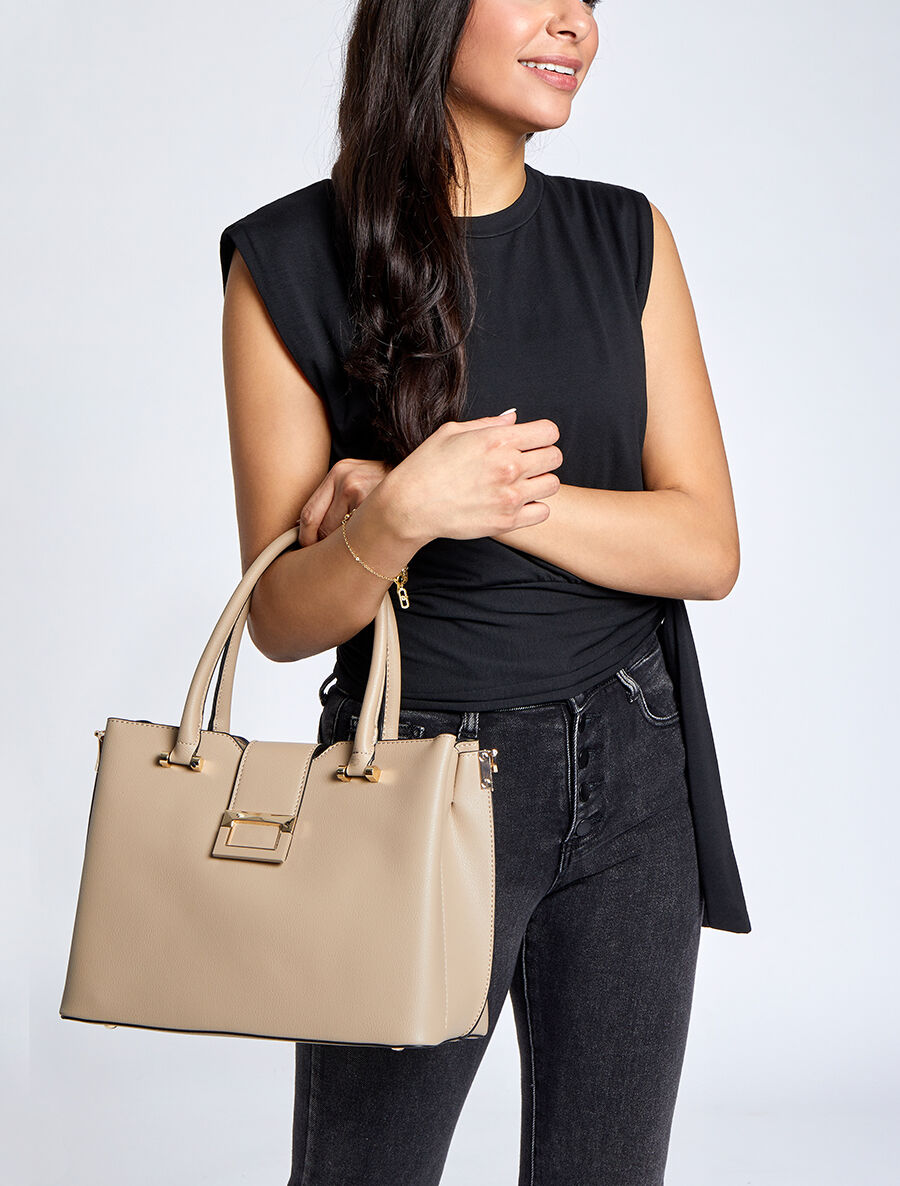 Sac cabas Talia - Beige - 4