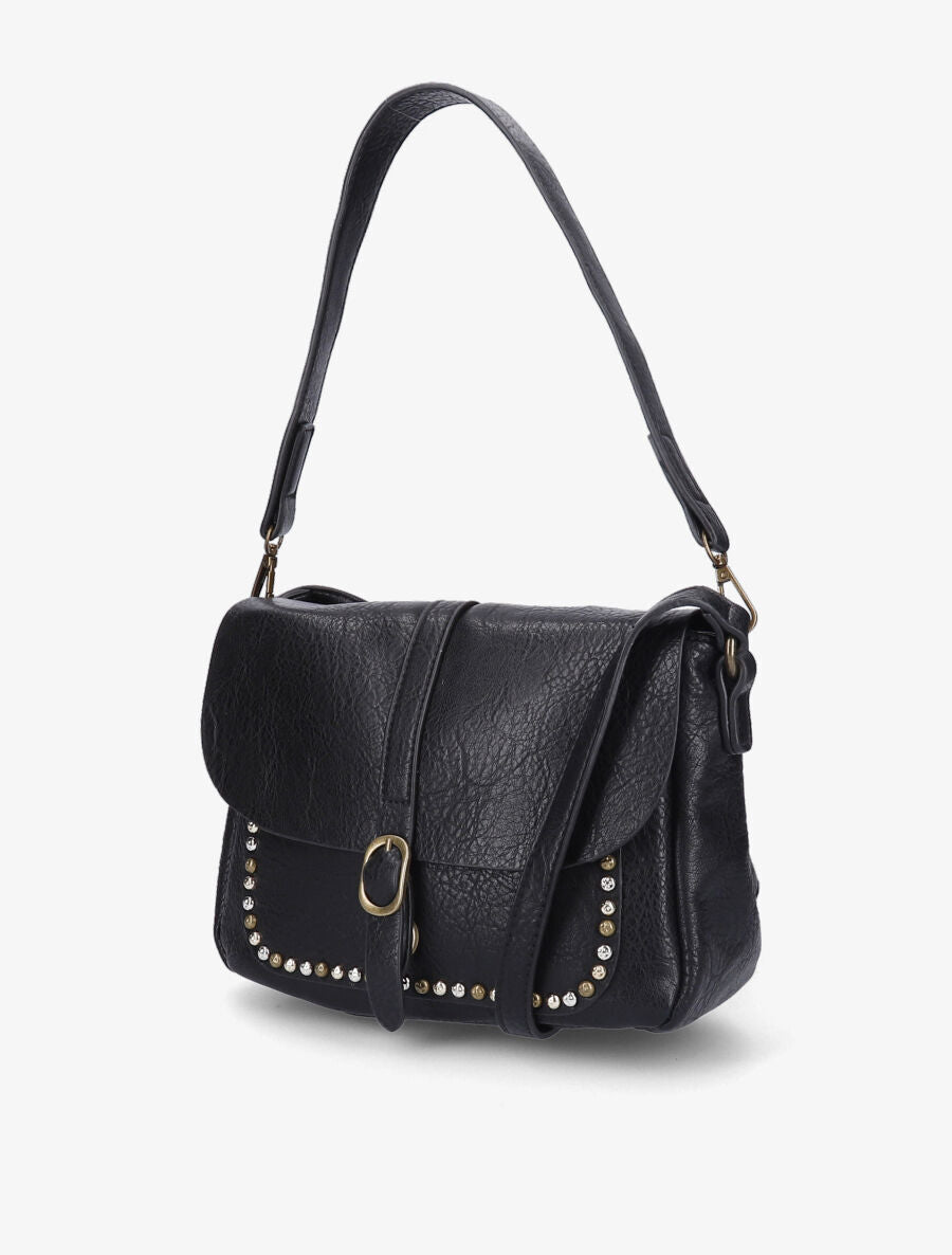 Sac besace Laulette - Noir - 2