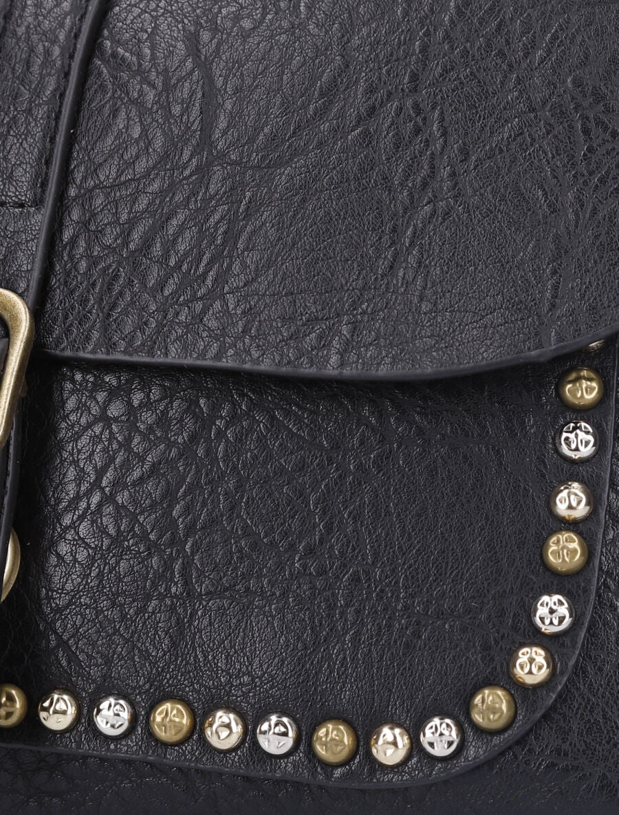 Sac besace Laulette - Noir - 4