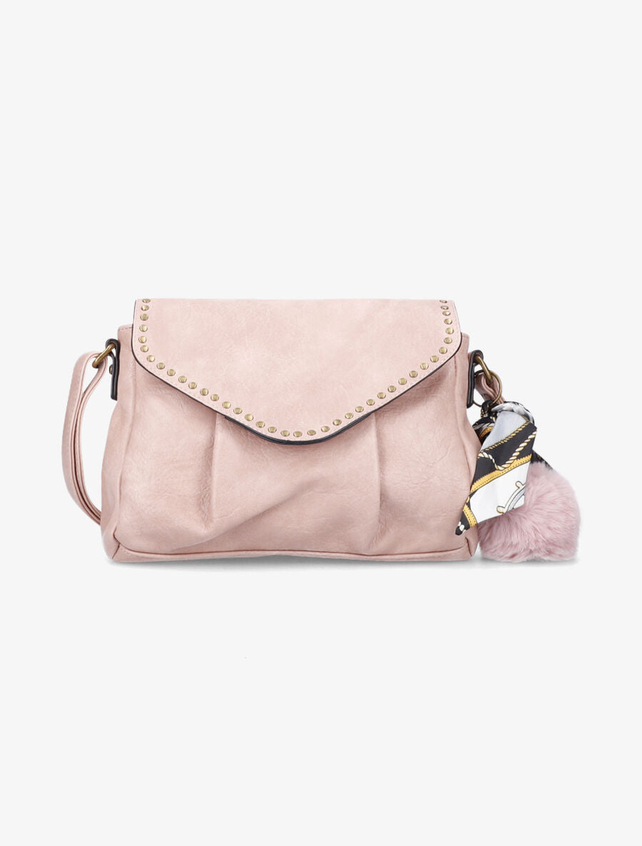 Sac besace Millie - Rose poudré - 6