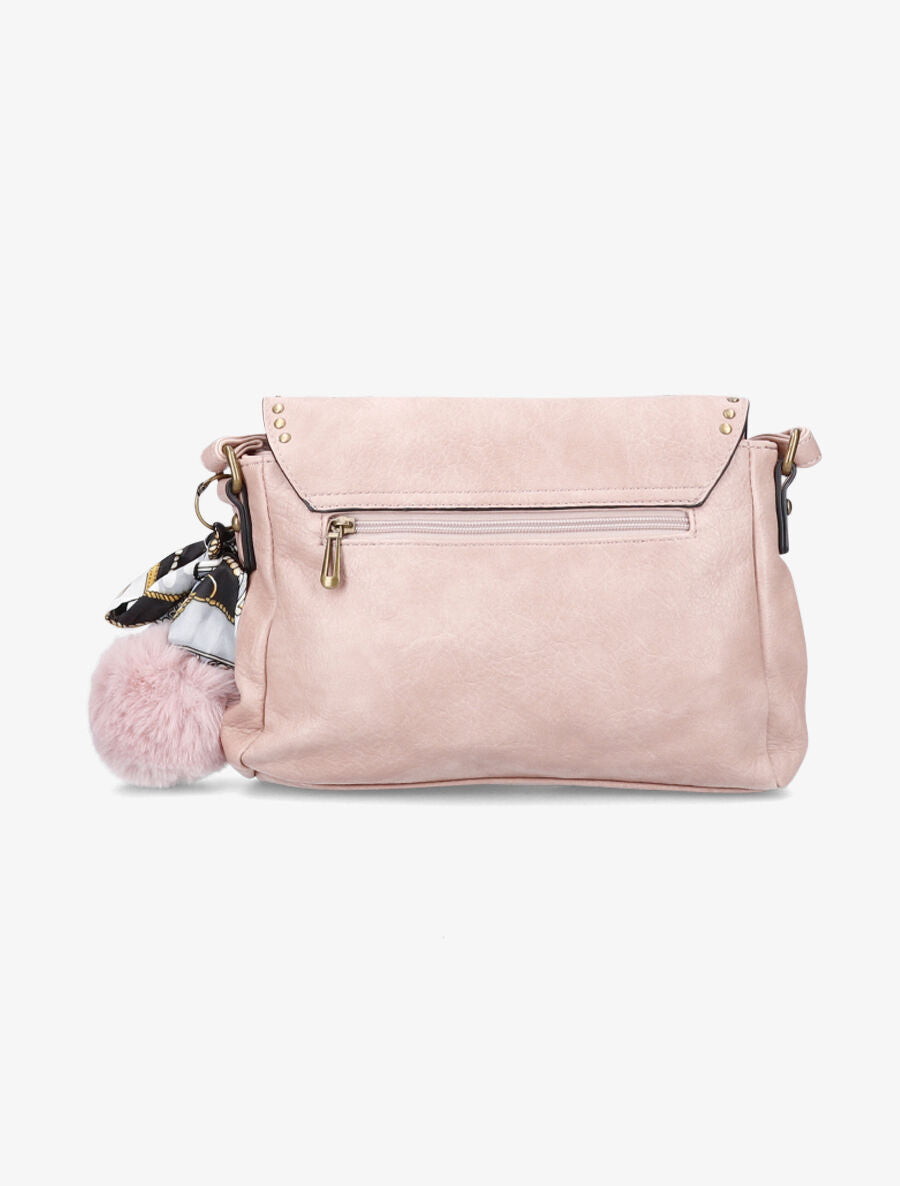 Sac besace Millie - Rose poudré - 2