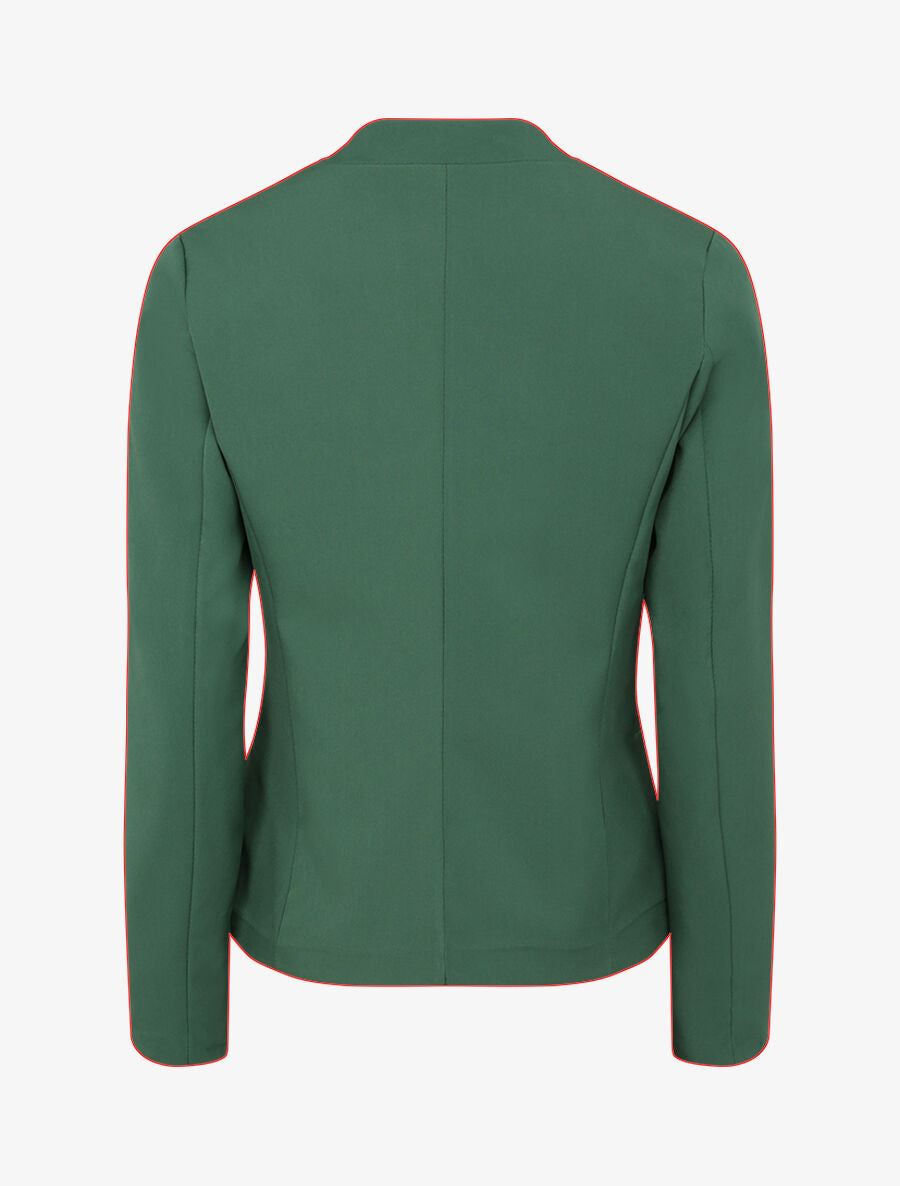 Veste unie ajustée - Vert émeraude - 2