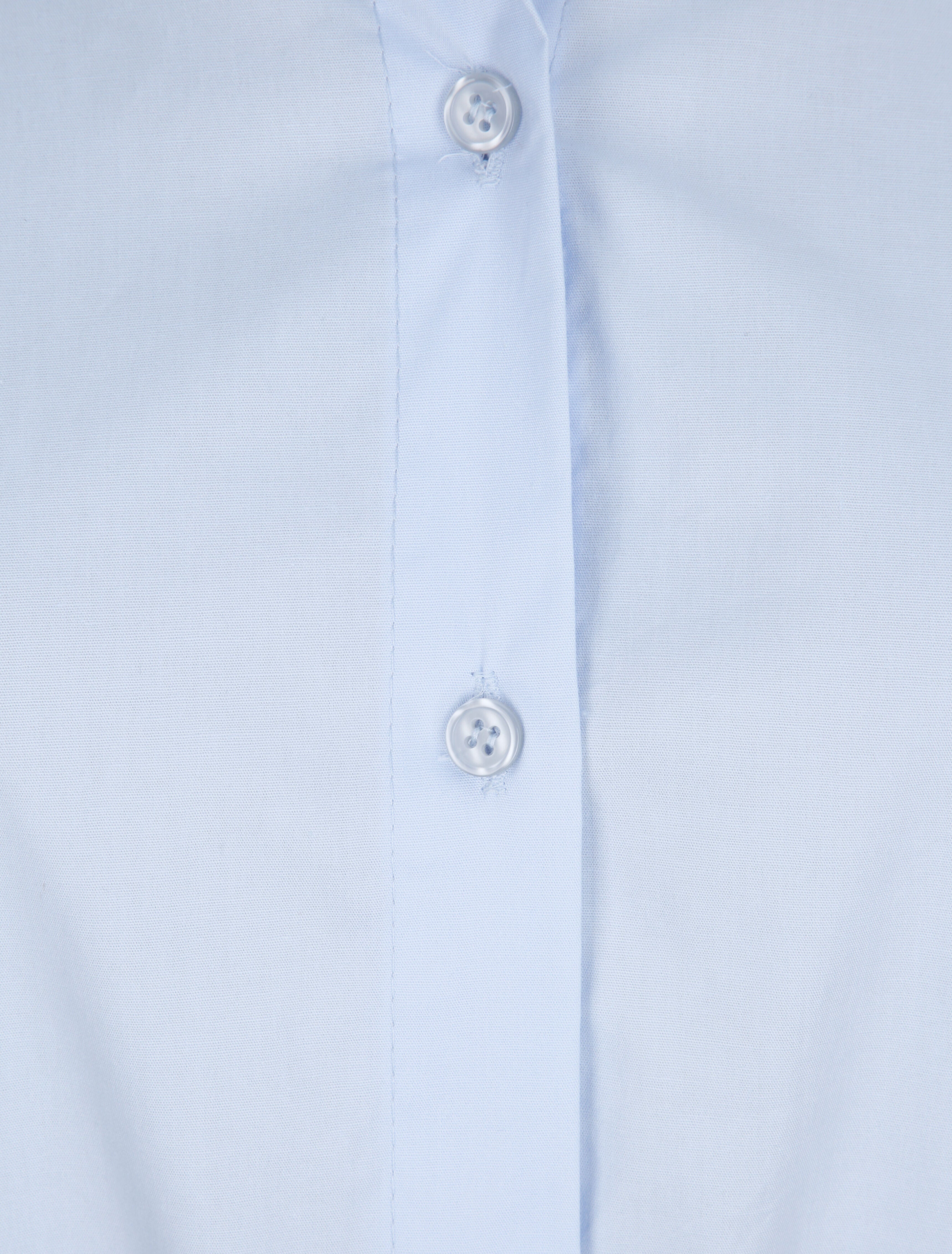 Tunique style chemise unie - Bleu ciel - 3