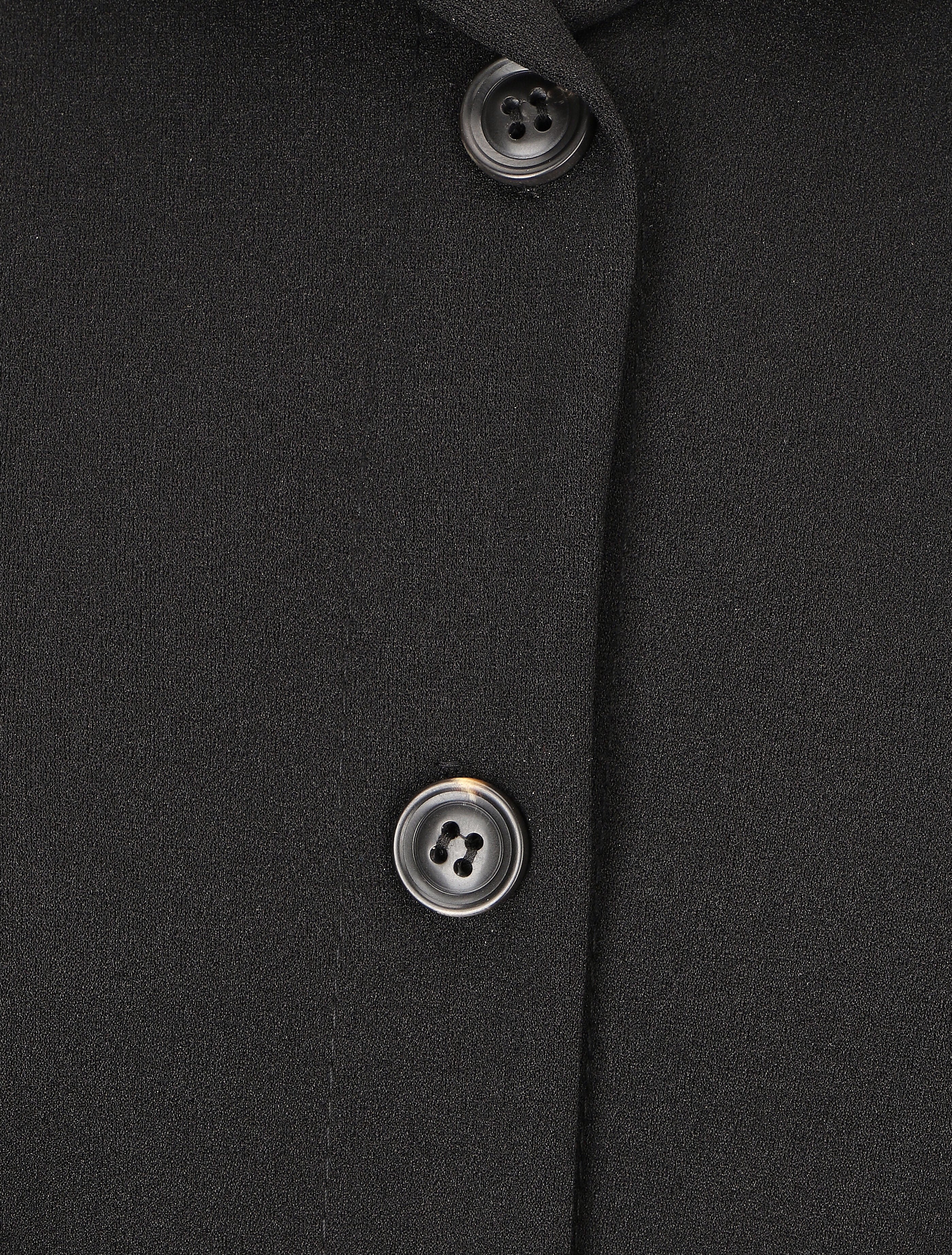 Chemise unie et liens à nouer - Noir - 3