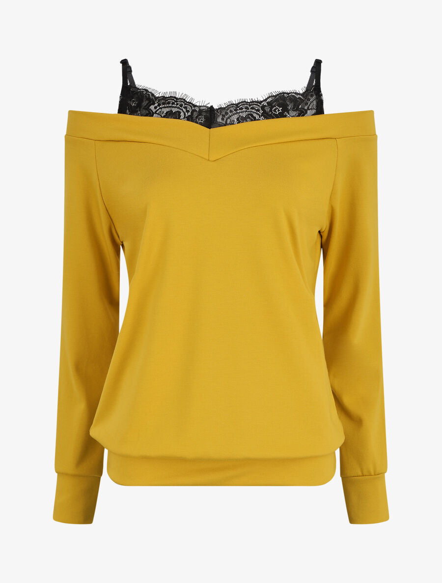 Top bardot trompe l&