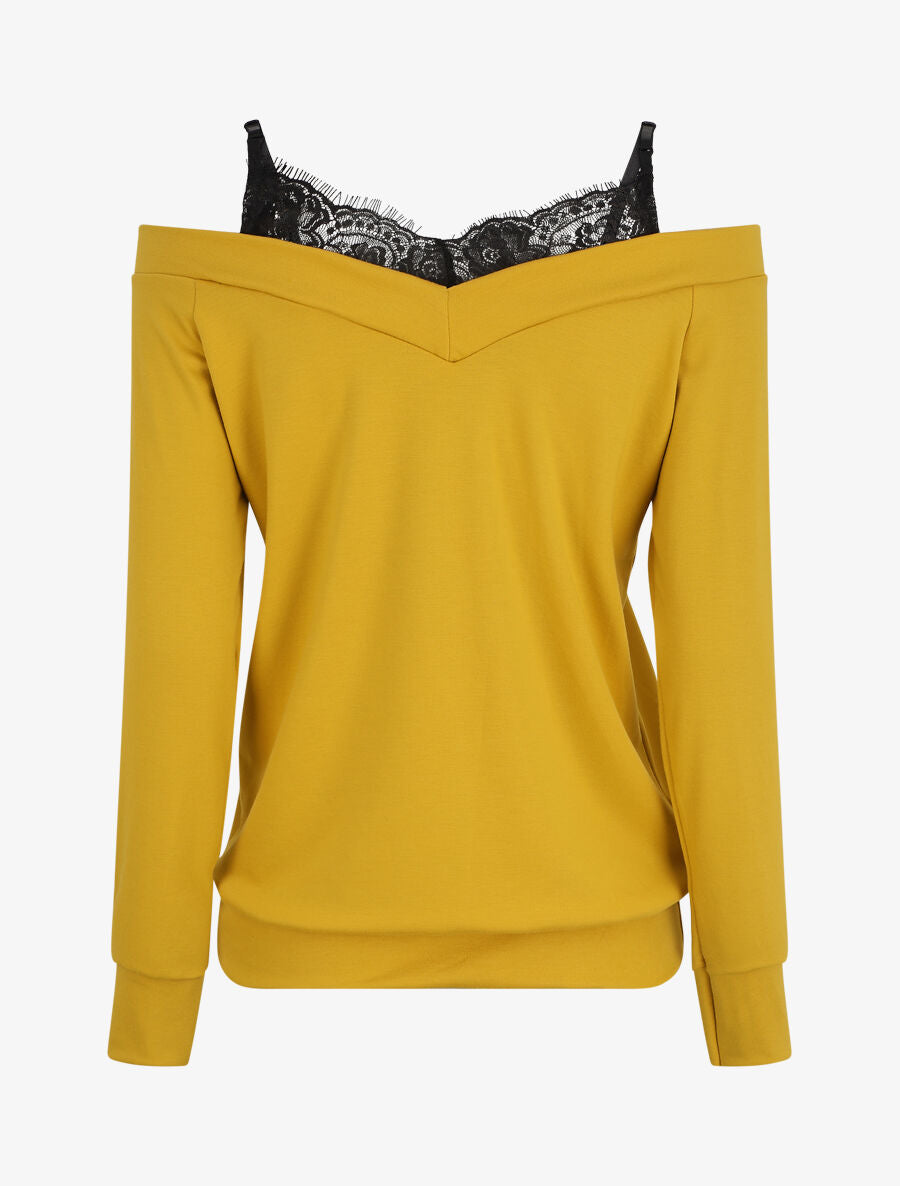 Top bardot trompe l&
