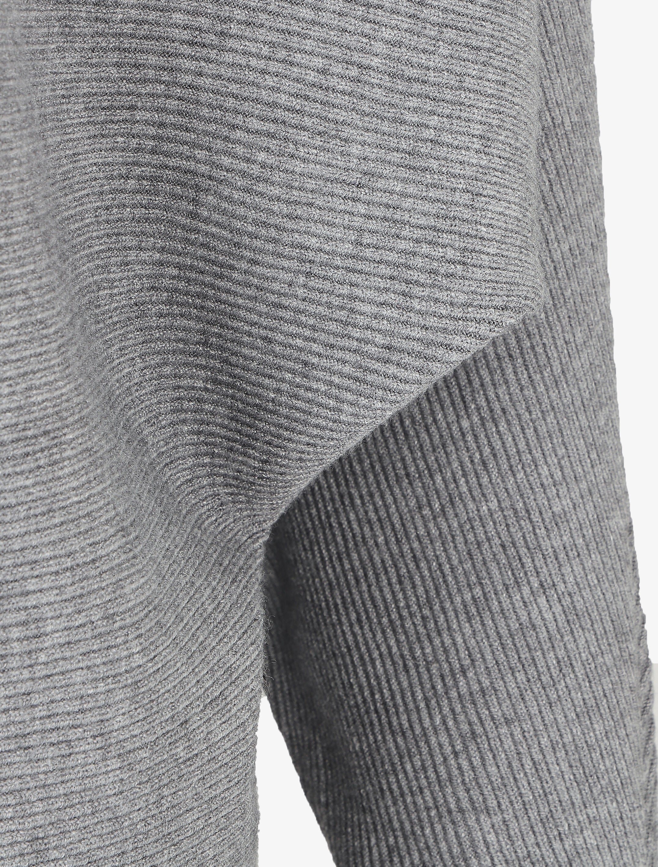 Pull col bateau ajusté - Gris - 3