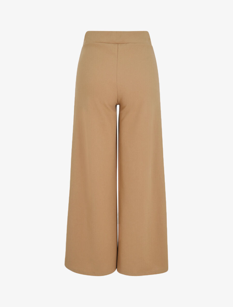 Pantalon ample coupe droite - Camel - 2