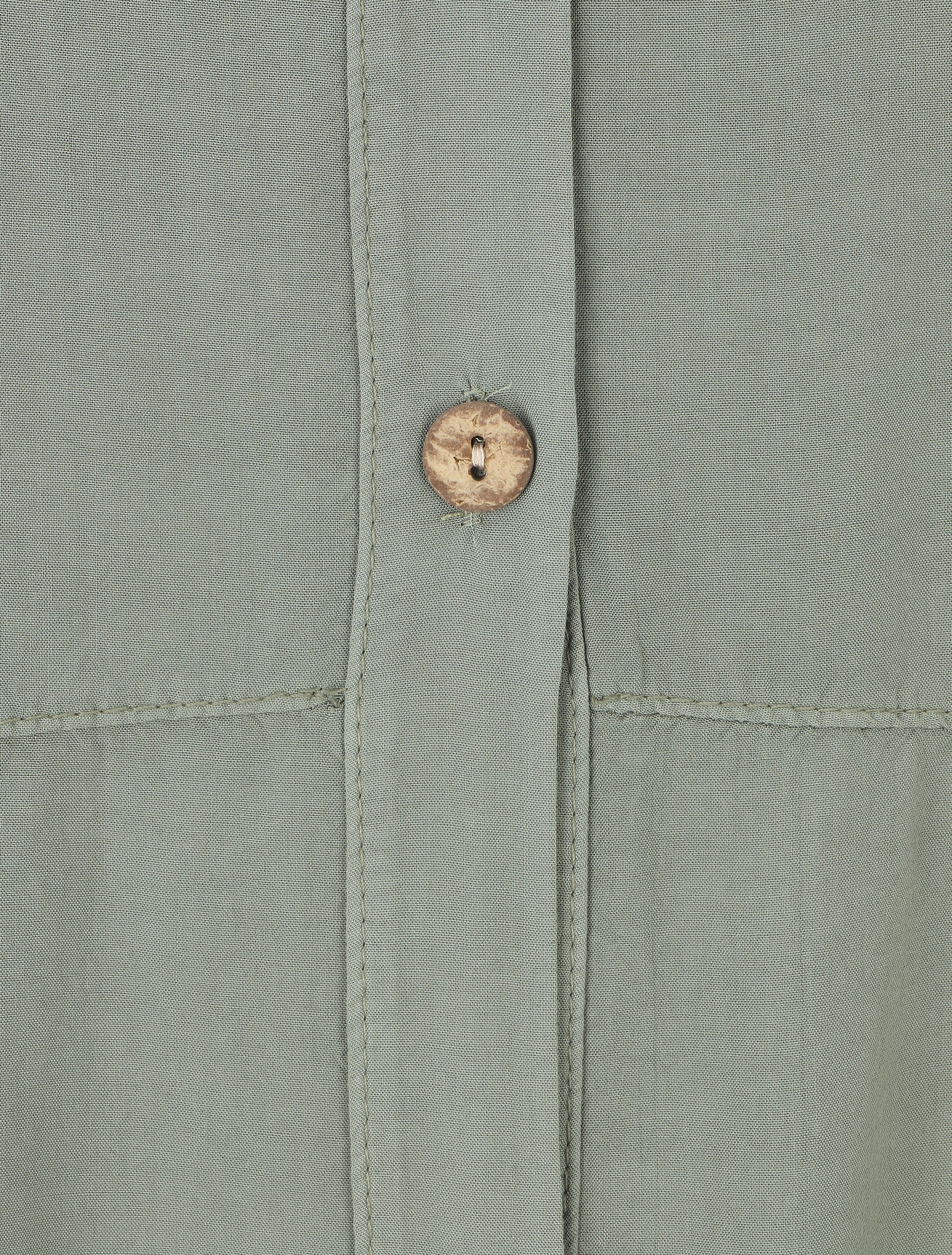 Chemise fluide oversize - Kaki - 3