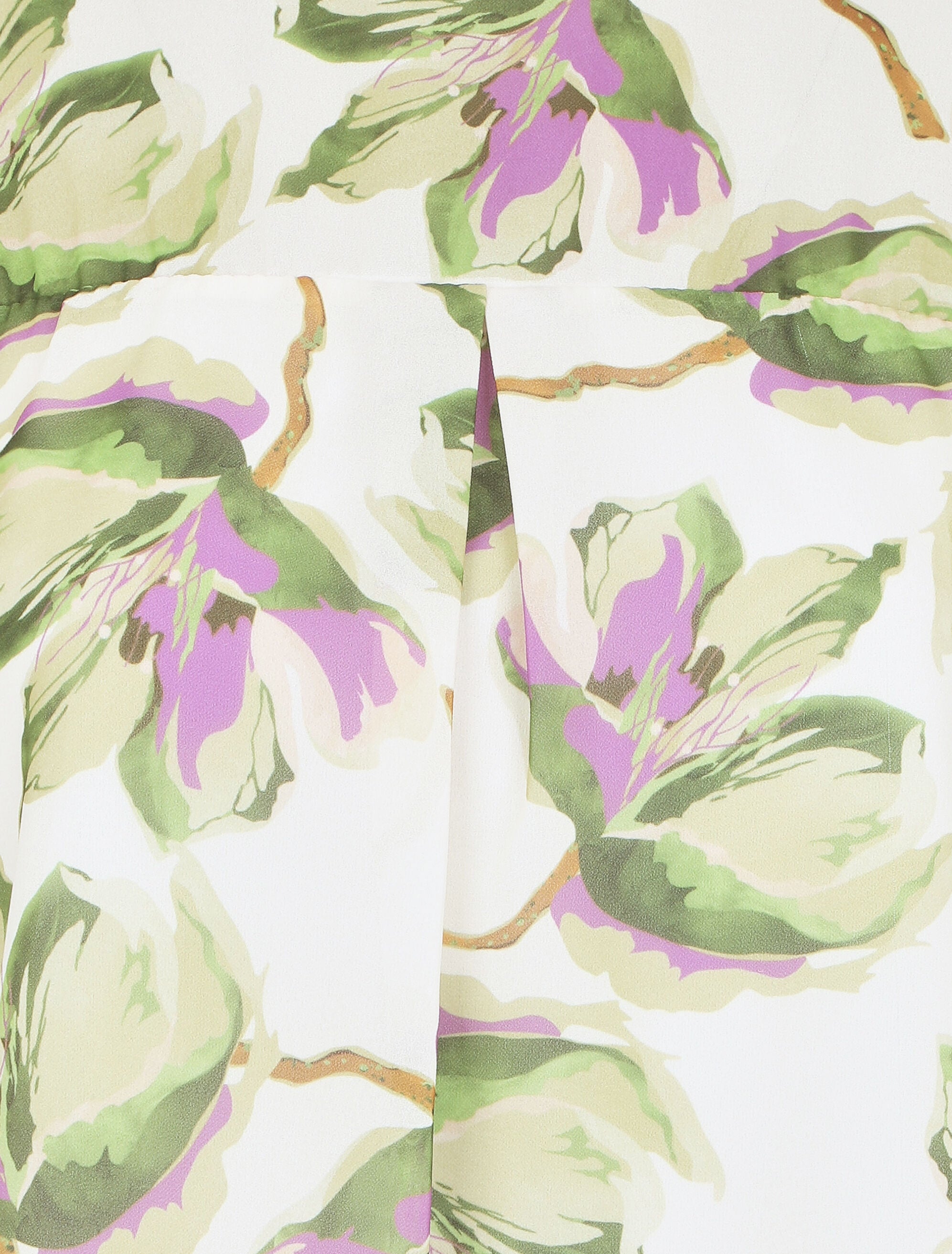 Top manches courtes imprimé floral - Vert - 3