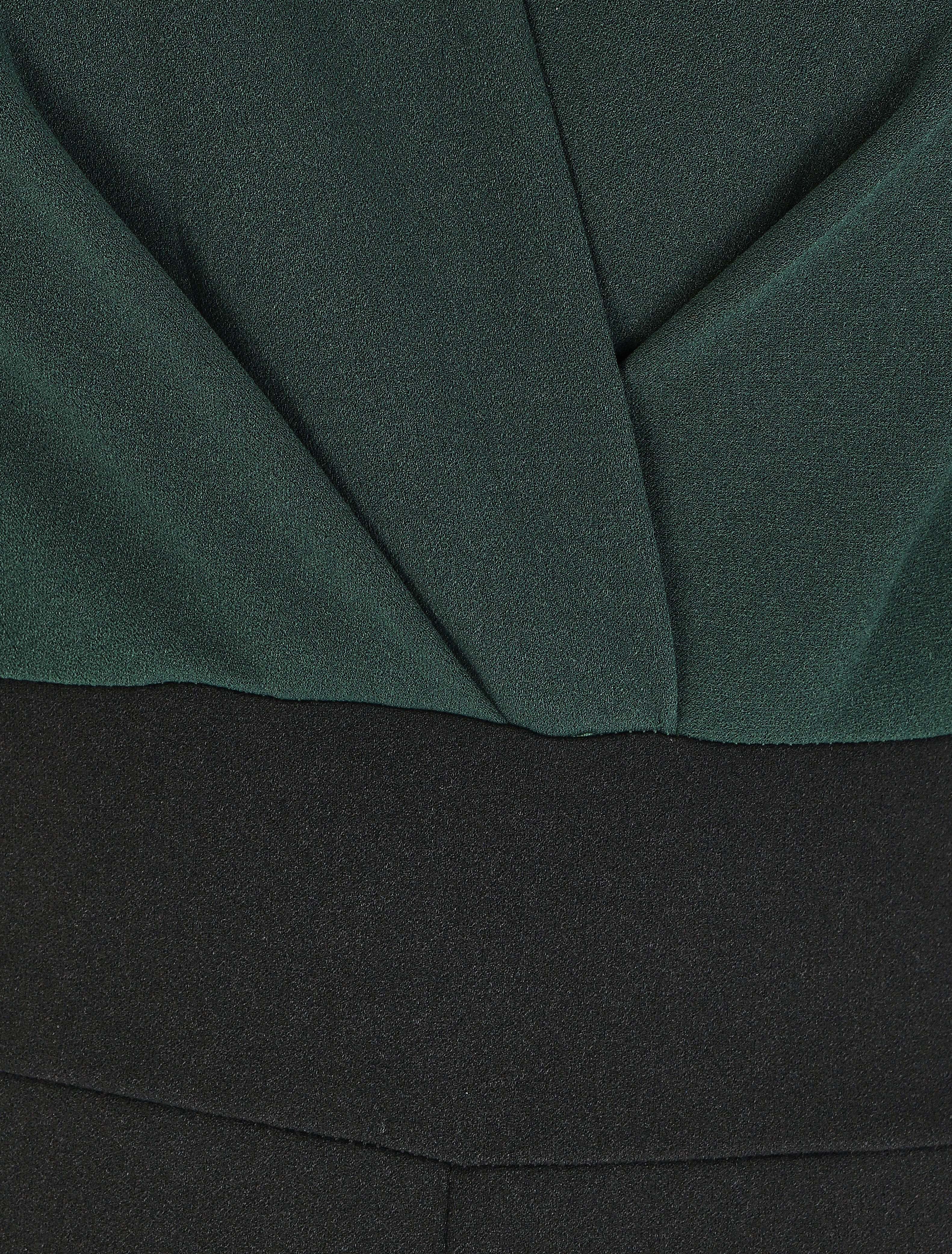 Combinaison droite manches 3/4 - Vert foncé - 3