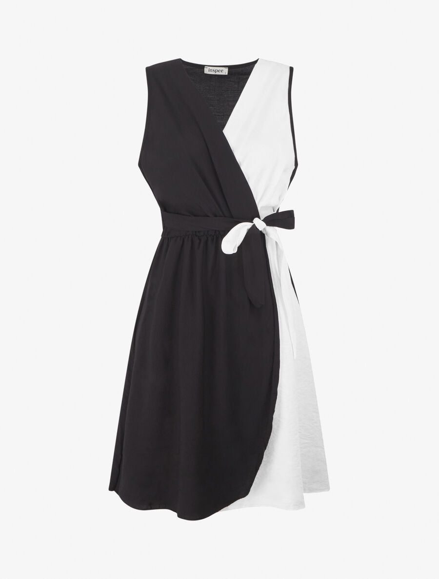 Robe effet portefeuille - Blanc - 1