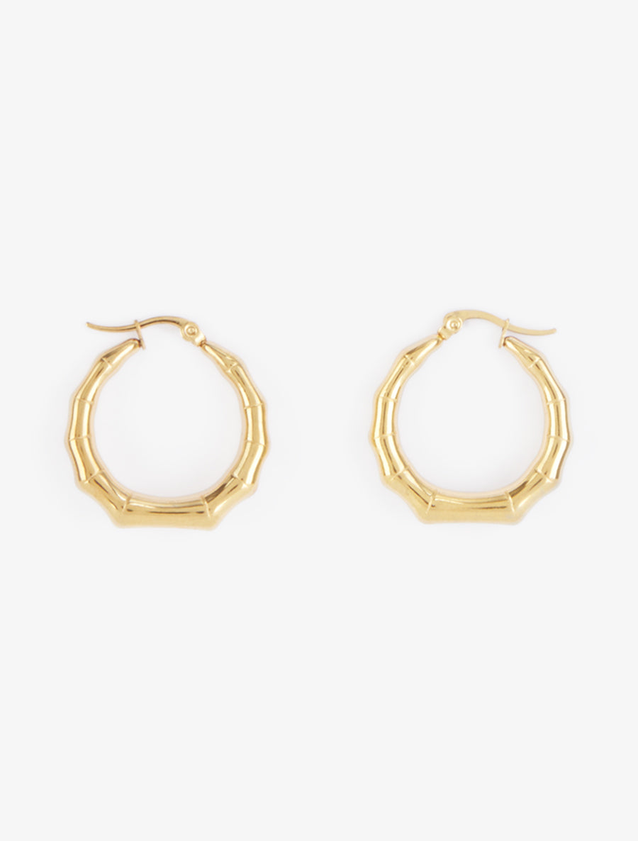 Créoles fantaisie - Or - 1