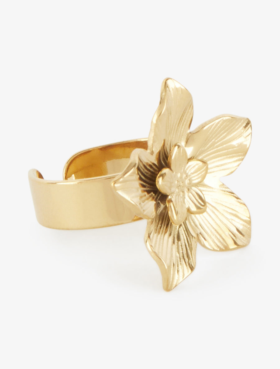 Bague style fleur de cerisier - Or - 2