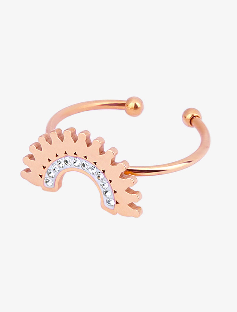 Bague ornée d&
