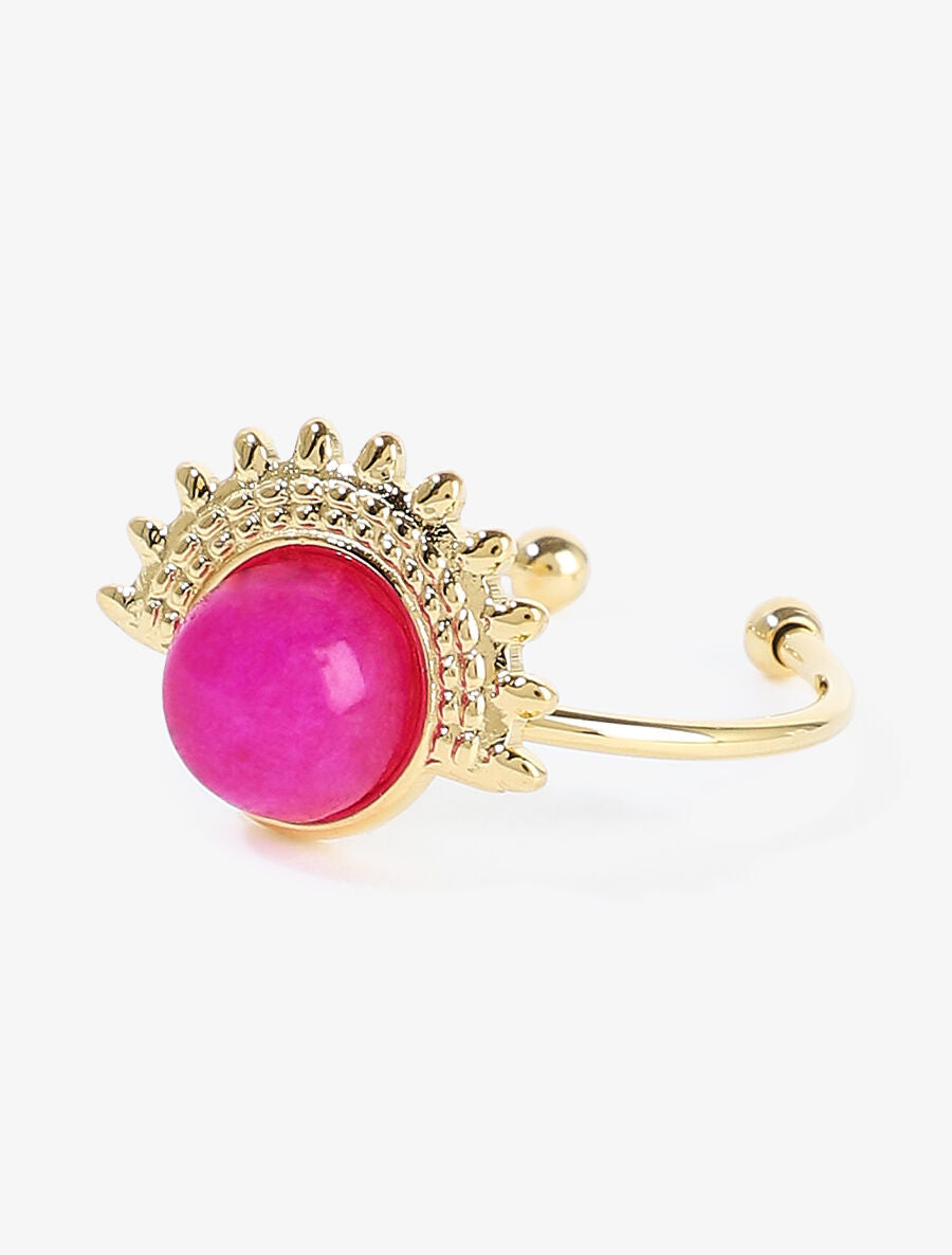 Bague fine ornée d&