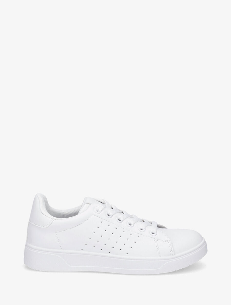 Sneakers plates classiques - Blanc - 1