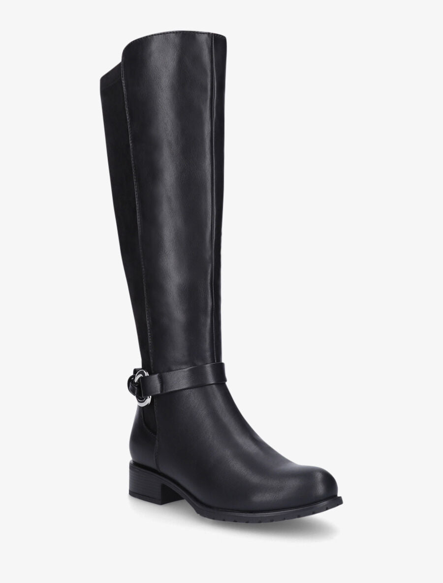 Bottes bi-matière unies - Noir - 2