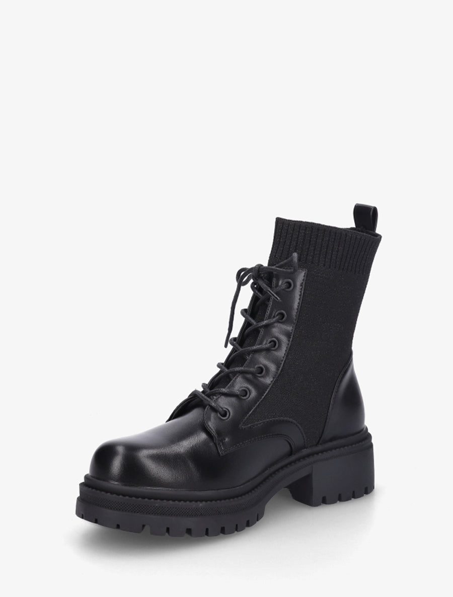 Bottines chaussettes - Noir - 3