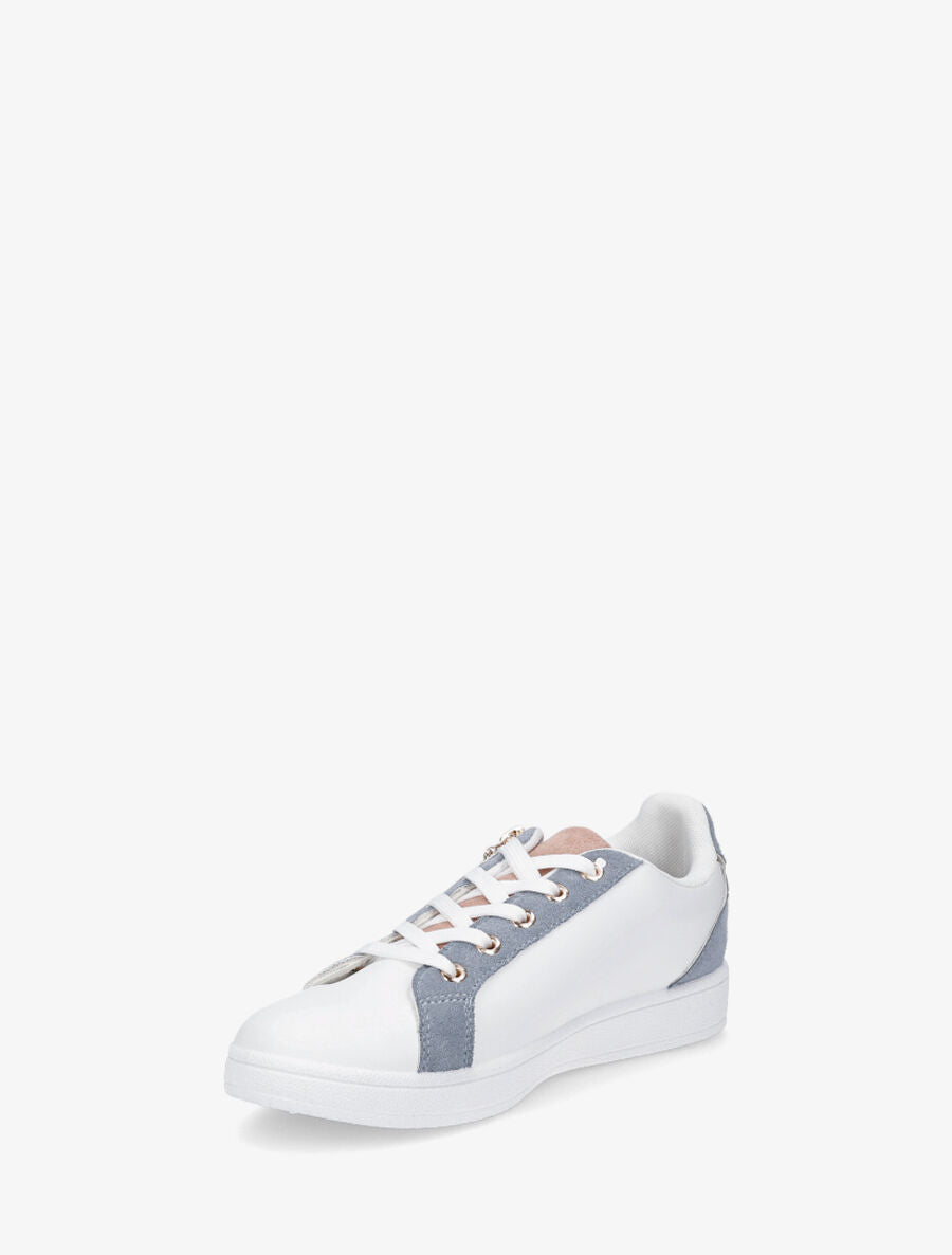 Sneakers à zip décoratif - Bleu - 3