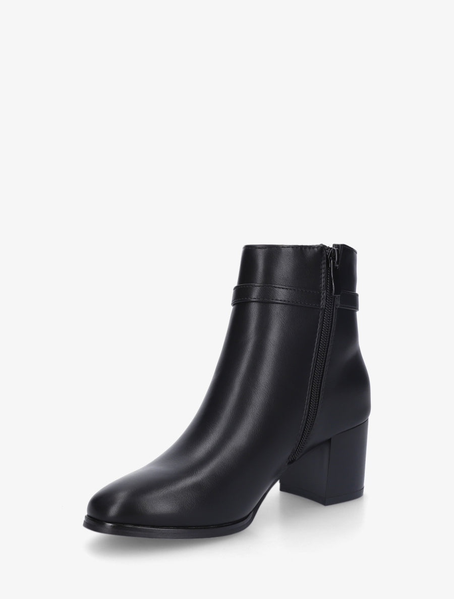 Bottines classiques à boucle - Noir - 3