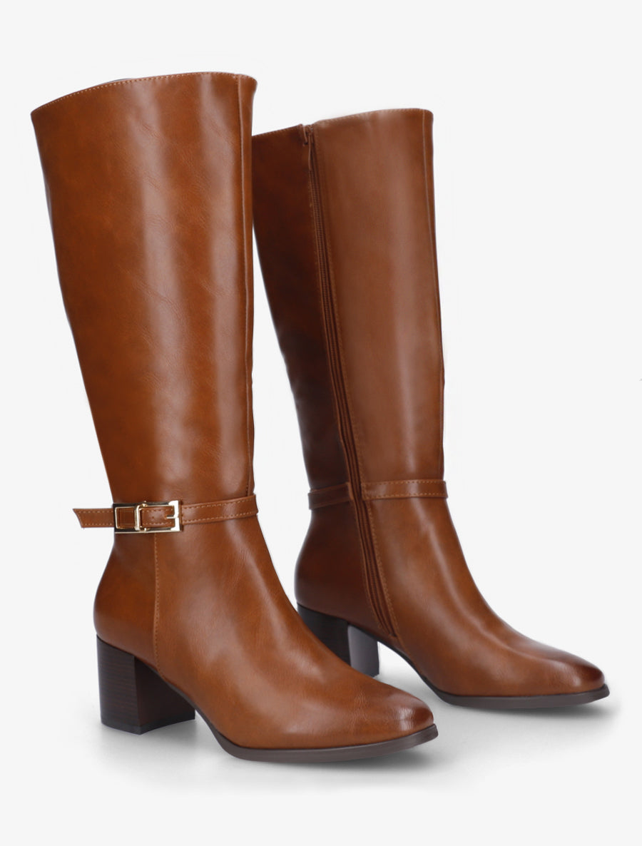 Bottes classiques à boucle - Camel - 4