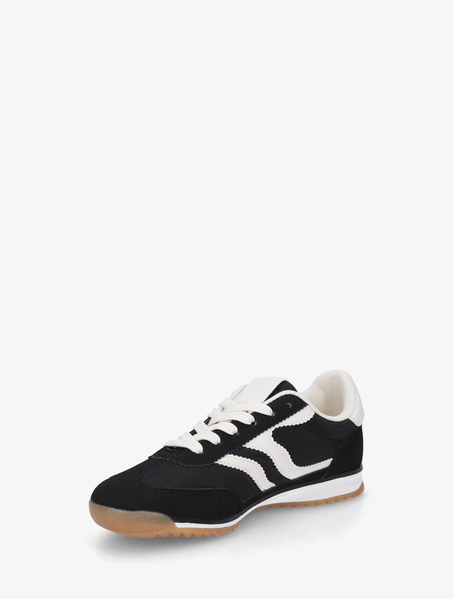 Sneakers à double lacets - Noir - 3