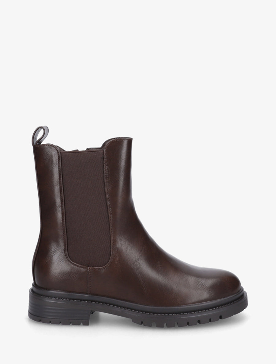 Chelsea boots unies - Marron - 1