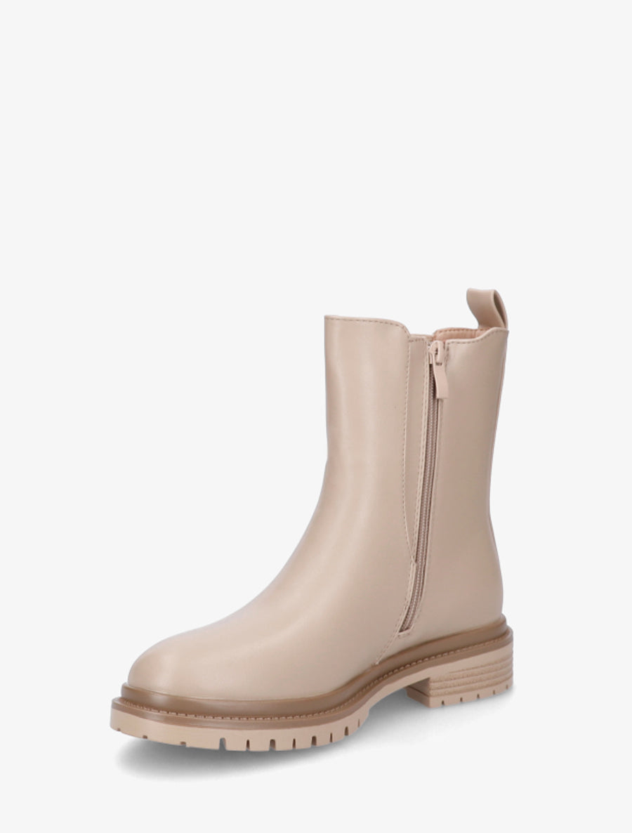Chelsea boots unies - Taupe - 3