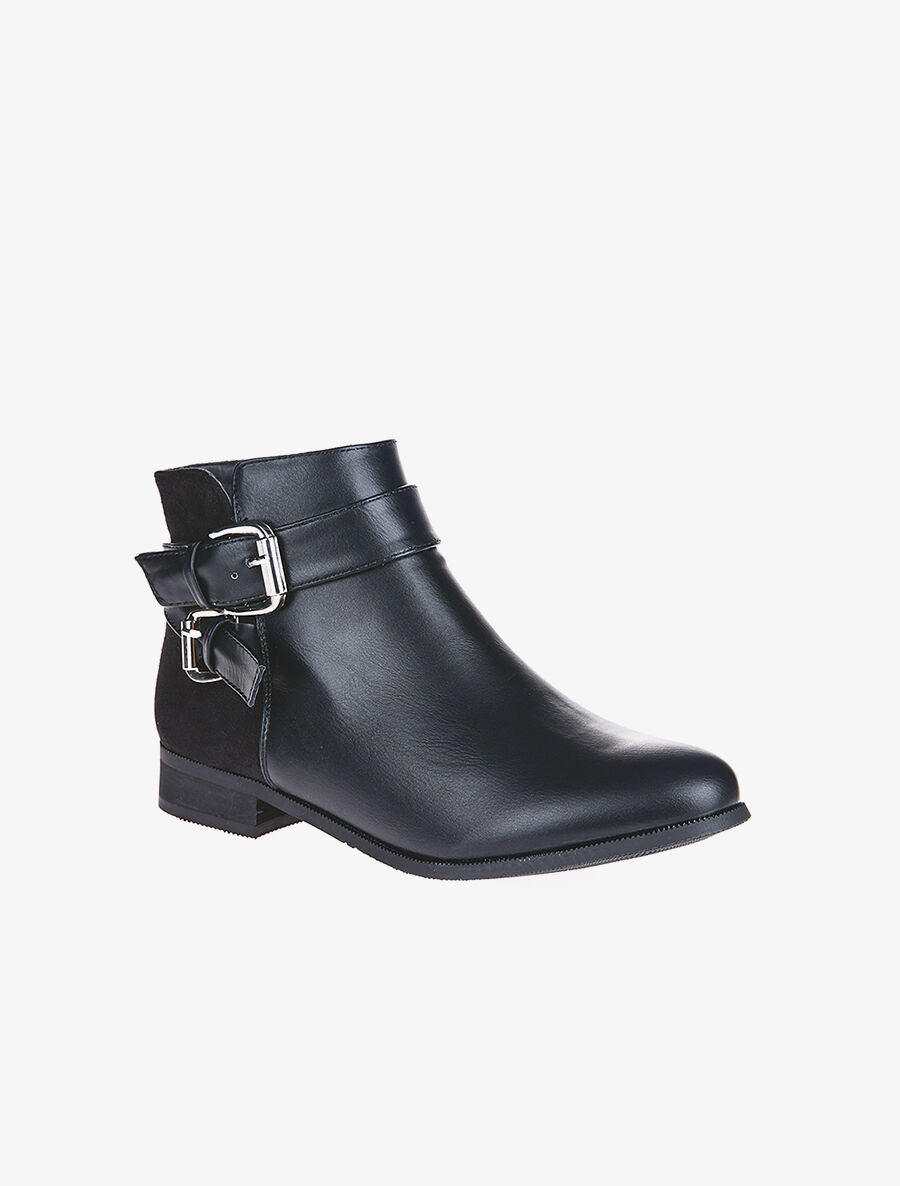 Boots classic arrière velours - noir - 2