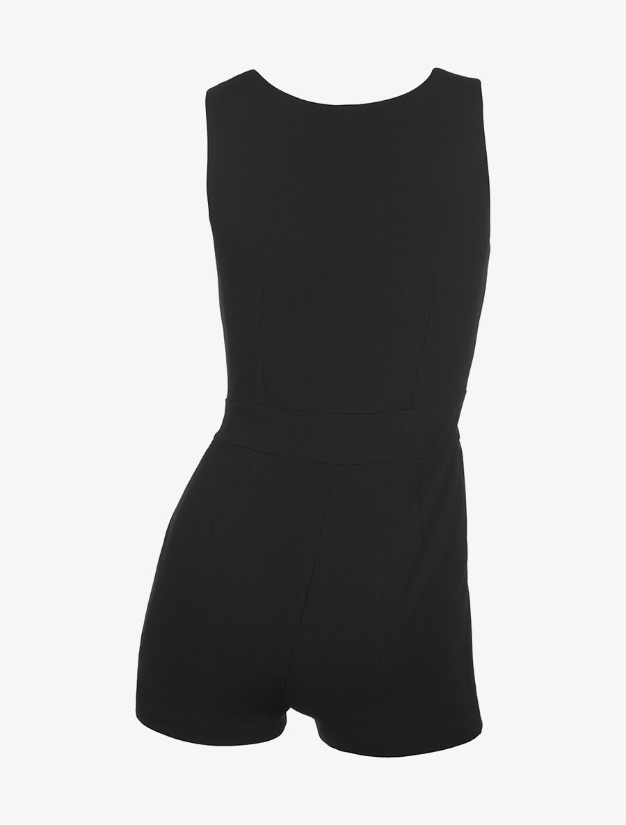Combishort cache-coeur - noir - 2