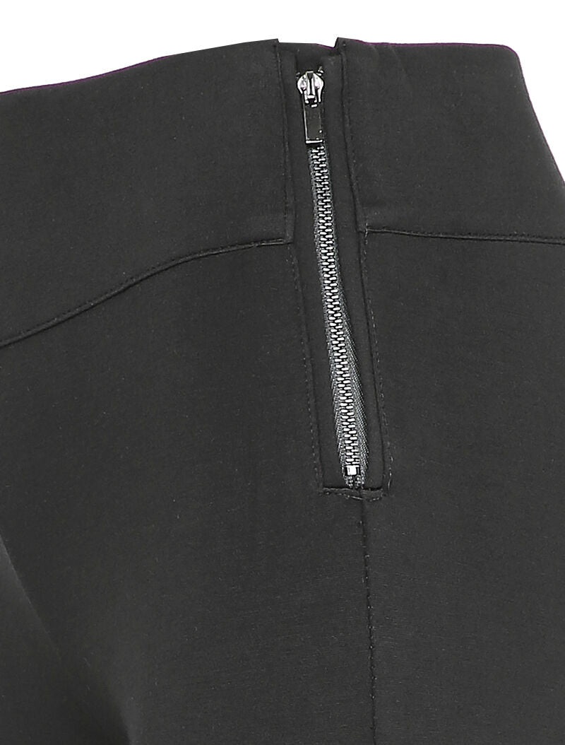 Legging taille haute à détail zips - Noir - 3