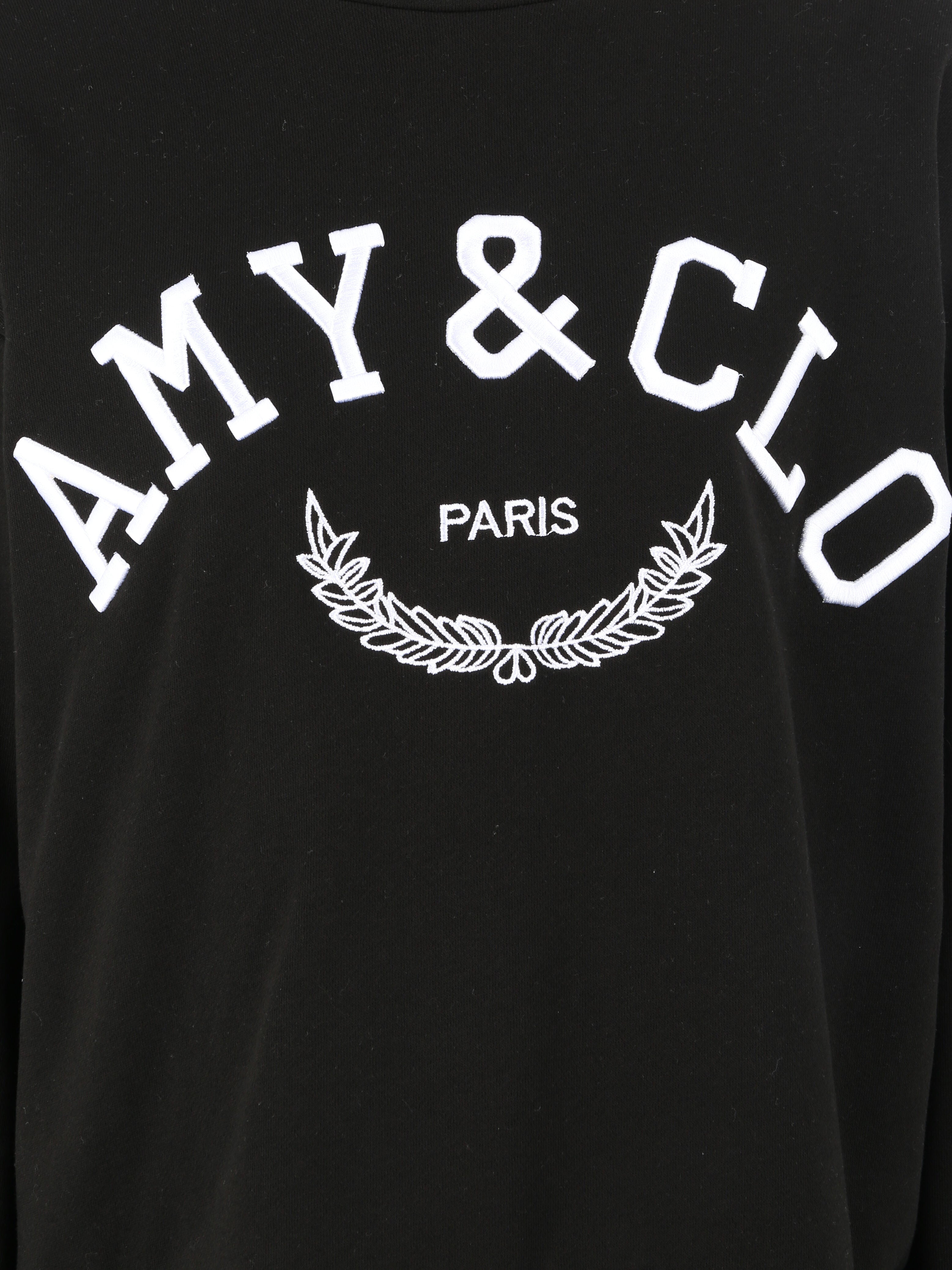 Sweat à inscription - Noir - 3