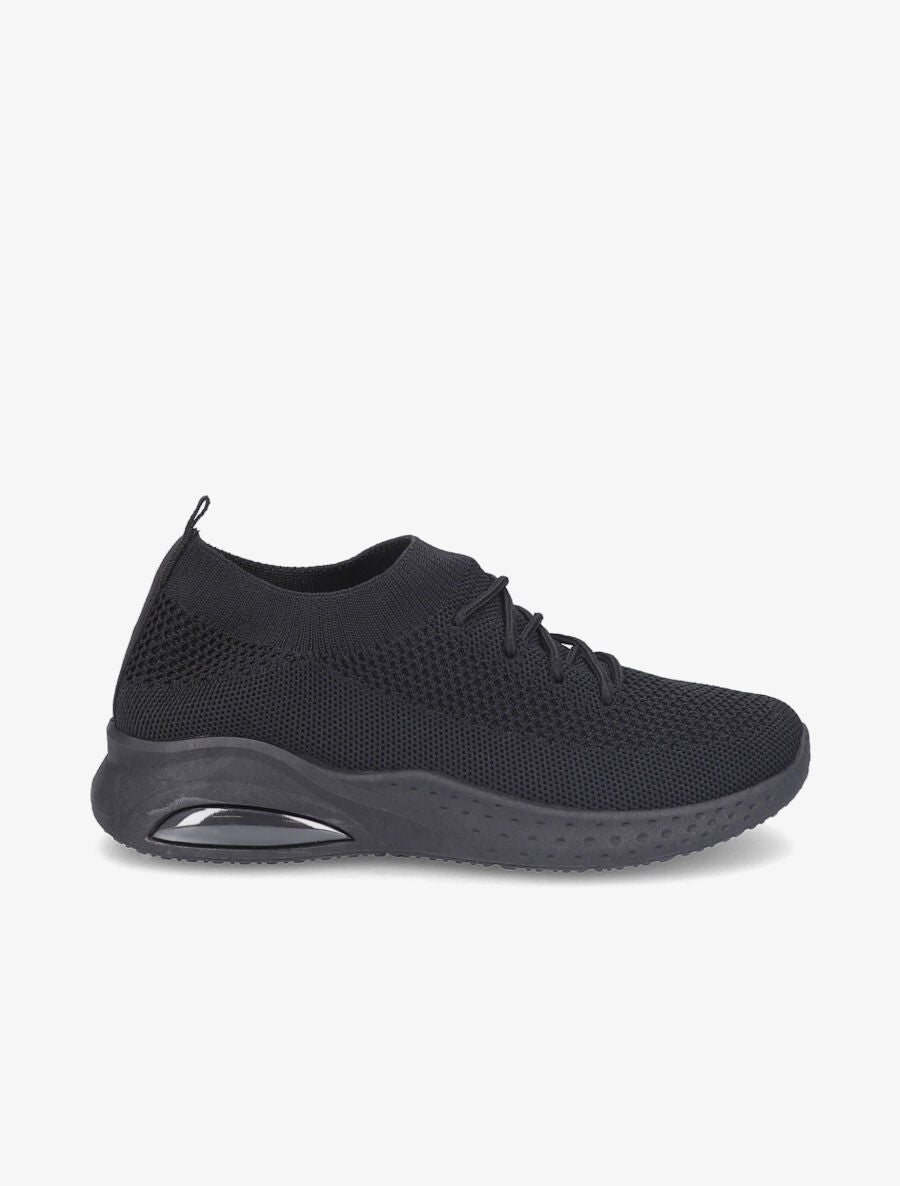 Running en mesh - Noir - 1