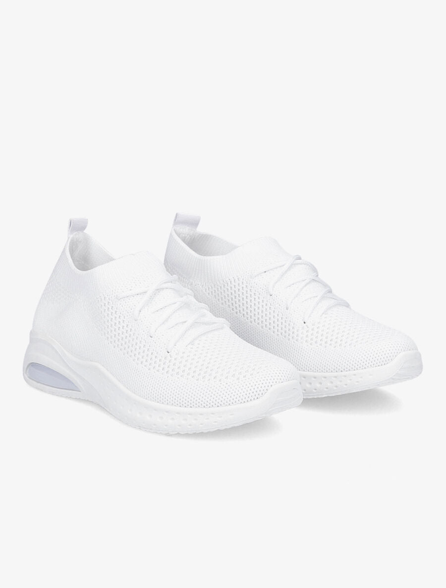 Running en mesh - Blanc - 4