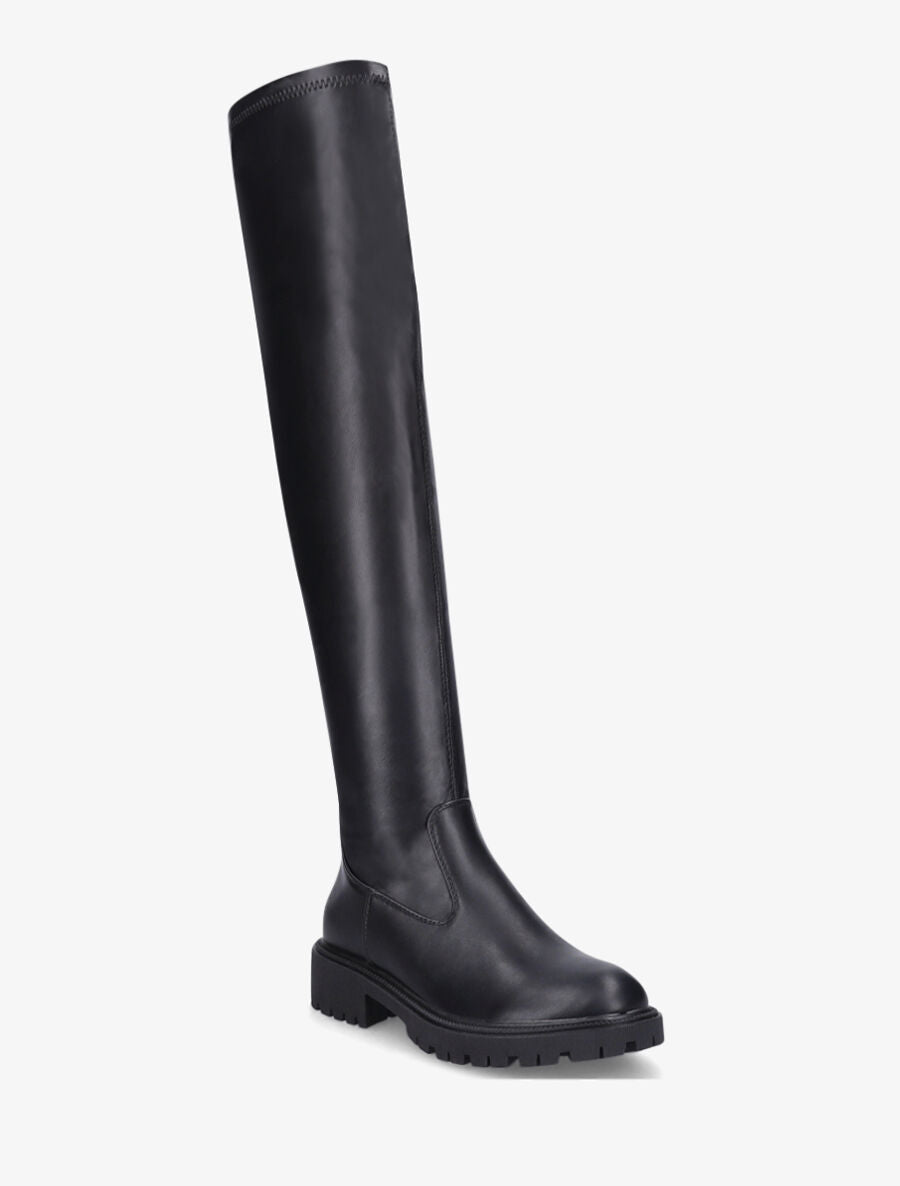 Cuissardes classiques en simili - Noir - 3