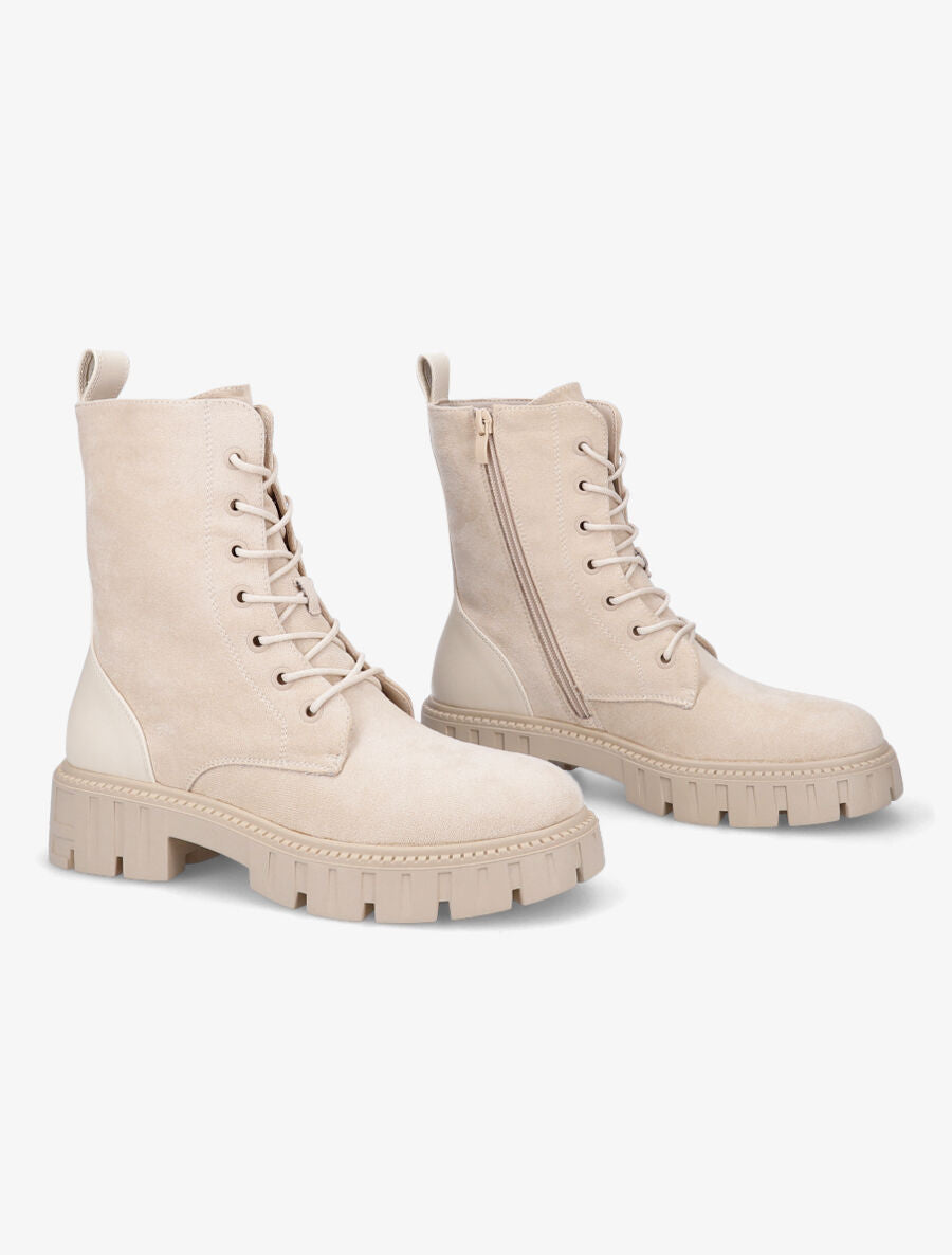 Rangers en suédine - Beige - 4