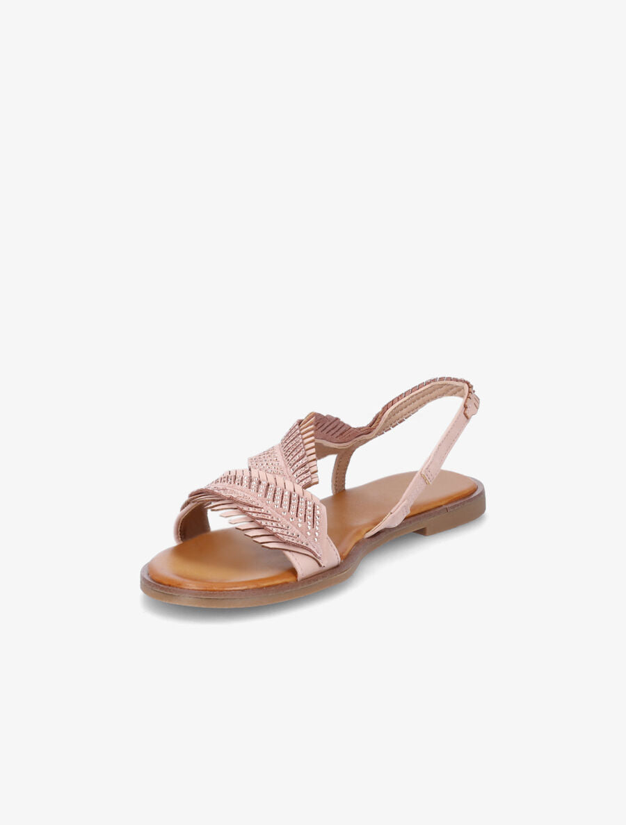 Nu-pieds fantaisies à strass - Rose - 3