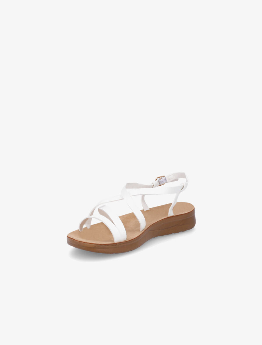 Nu-pieds basiques - Blanc - 3