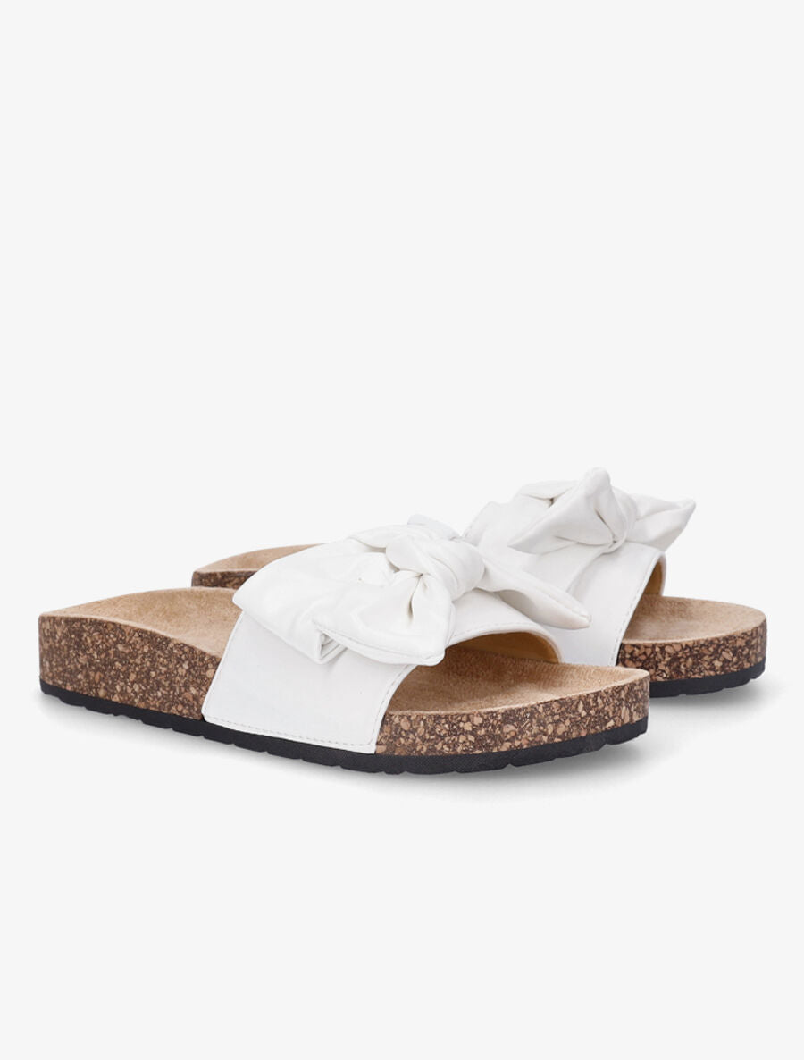 Claquettes à noeud - Blanc - 4